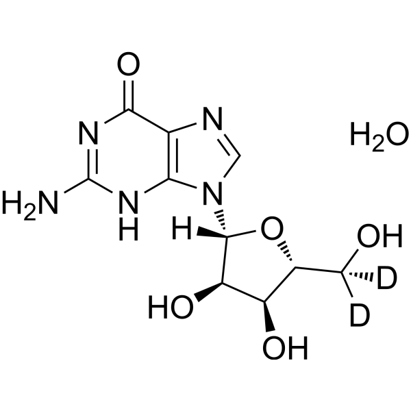 Guanosine-d2 hydrate 478511-34-1